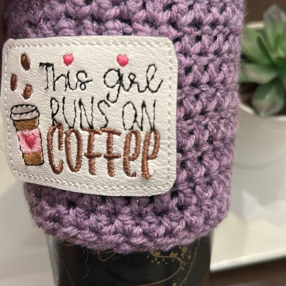 Crochet handmade coffee cozy​ - Picture 4 of 4